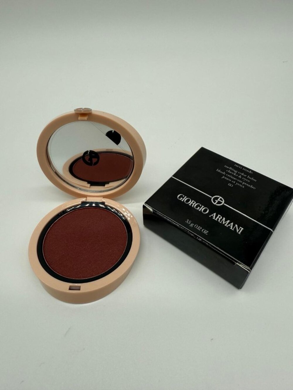 Giorgio Armani Neo Nude Melting Color Balm - Shade 60 (Rich Brick Red)